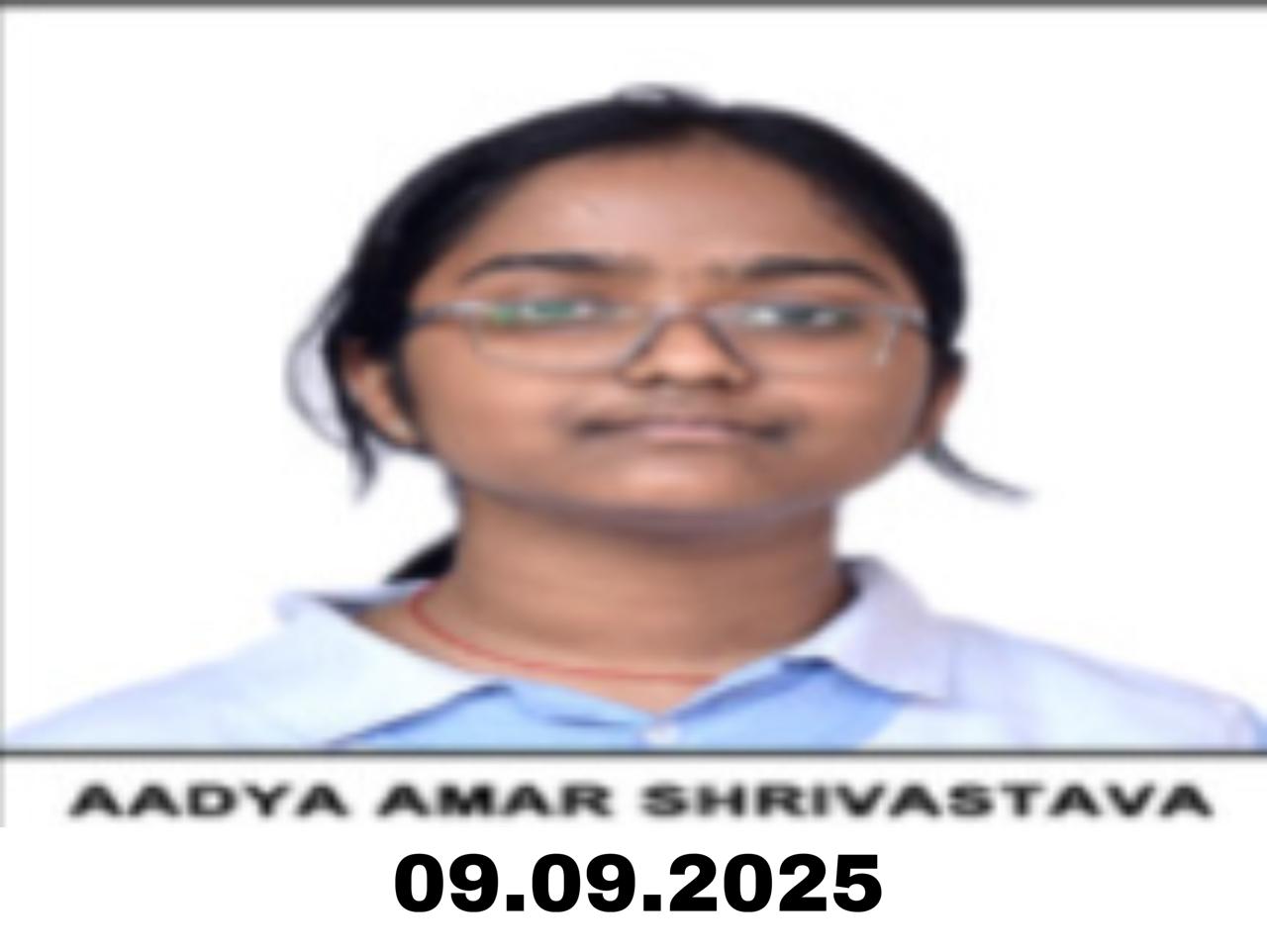 AADYA AMAR SHRIVASTAVA